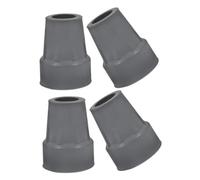 Veemoon 4pcs Anti-Slip Rubber Tips for 22mm Walking Sticks and Hiking Poles Sturdy Cane Tip Replacement for Enhanced Stability and Grip
