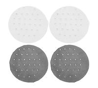 Veemoon 4Pcs Ballet Hair Nets for Buns for Women and Invisible Bun Hair Net Set in Black and White Soft Nylon Mesh for Dance and Daily Styling