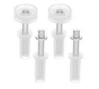 Veemoon 4pcs Bi Fold Door Hardware Kit with Top Guide Rollers and Elastic Pivot Ab Axles for Folding Closet, Wardrobe, and Pantry Door Repair Replacement in UK