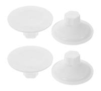 Veemoon 4pcs Cat Perch Suction Cup Set 85mm Strong Suction Replacement Parts for Cat Window Hammock Beds Heavy Duty Plastic Suckers for Indoor Pet Perches