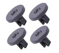 Veemoon 4pcs Dishwasher Replacement Wheels Lower Rack Roller Wheels for Dishwasher Repairing Accessories