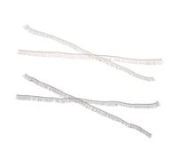 Veemoon 4pcs Doll Eyelashes DIY Faux False Eyelashes for Multi Color Natural Look Strip Lashes for Doll Accessories Craft Enhancements