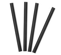 Veemoon 4Pcs Dustpan Rubber Edge Strip Replacement for Efficient Cleaning Durable Adaptive Fit Dustpan Insert Strips for Versatile Use Home Office
