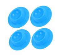 Veemoon 4pcs Egg Holders Kitchen Silicone Egg Cup Holders Fridge Dishwasher Safe Compact Design