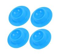 Veemoon 4pcs Egg Rack Holder Storage Box Egg Cup Holders Silicone Tray Countertop Display Versatile Kitchen Tool for Boiled