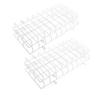 Veemoon 4Pcs Emergency Light Metal Wire Guard Protective Cover for Exit Signs Impact Resistant Wall Mounted Cage Shield for Commercial Building Safety Durable Design for Harsh