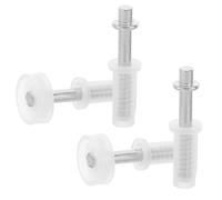 Veemoon 4pcs Folding Door Hardware Kit with Top Rollers and Elastic Ab Pivots for Bi-fold Closet and Pantry Doors for Home and Office