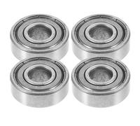 Veemoon 4pcs Front Wheel Bearings for Wheelchairs Small Ball Bearings for Walker Replacement Parts Internal Components for Improved Stability and Performance