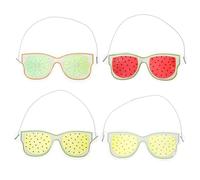 Veemoon 4Pcs Gel Eye Masks Cooling and Heating Therapy Stress Relief Eye Cover for Dark Circles Puffiness Reusable for Fatigue Headache Relief