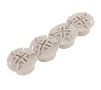 Veemoon 4pcs Grey Plastic Screw Caps for Slide Accessories, 2.6mm Inner Diameter Decorative Bolt Covers for Indoor ’s Playroom Slide Fixing