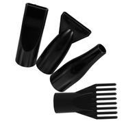 Veemoon 4Pcs Hair Dryer Nozzle Attachments Pet Hair Dryer Diffuser Material Comfortable Comb Design Efficient Drying for Dogs and Cats Reusable Hair Dryer Accessories