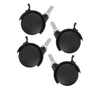 Veemoon 4pcs Heavy Duty Caster Wheels Replacement Laundry Rack Cart Wheels Clothes Rack Casters for Cart Furniture