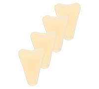 Veemoon 4pcs Invisible Silicone Privacy Pads for Women Self Adhesive Underwear Guard Breathable Thin Protective Stickers for Swimming Yoga Hot Spring Intimate Area Protection