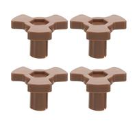 Veemoon 4pcs Microwave Turntable Motor Coupler Shaft Universal Roller Support Tray Drive Coupling for Microwave Oven Replacement Parts
