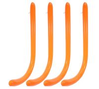 Veemoon 4pcs Monkey Tail Game - Funny Family & Party Game For Kids & Adults | Hilarious Present For Birthday, Christmas, Bachelorette, Thanksgiving Orange
