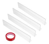 Veemoon 4pcs Pet Window Sill Protectors Abs Material Easy to Clean No Hardware Required Pet Window Guard
