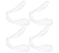 Veemoon 4pcs Plastic Nose Cushion Eyeglass Nose Pad Comfortable Non-slip Design Reduce Burden for Eyeglasses and Sunglasses