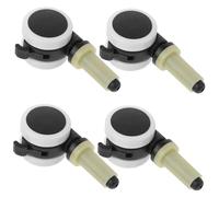 Veemoon 4pcs Replacement High Chair Wheels with Universal Plastic Design for Easy Movement Suitable for Baby High Chairs for Parents Random Color