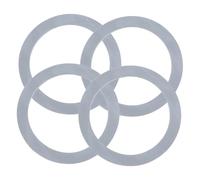 Veemoon 4pcs Rubber Gasket Replacement Seal Rings for Compatible Blender and Juicer Lid Sealing Accessories Kitchen Set