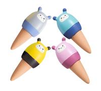 Veemoon 4pcs Self Watering Devices for Plants with 180ml Capacity Automatic Watering Stakes Made of Laterite, Prevents Underwatering, for Houseplants and Backyard Use