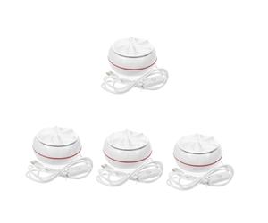 Veemoon 4pcs Slim Washing Machine for Travel Portable Mini Clothes Dryer Sink Washing Machine Smart Timer