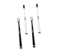 Veemoon 4pcs Soft Bristle Manual Toothbrush for Adults with Fragile Gums Gentle Deep Cleaning Tool for Teeth and Gum Care Lightweight Portable Toothbrush for Maternal Oral Hygiene