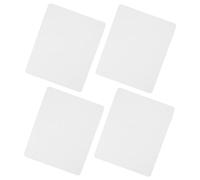 Veemoon 4Pcs Sublimation Blank Mouse Pads Non-slip Computer Mouse Mat for Gaming and Office Use Heat Transfer DIY Craft Pads