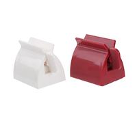 Veemoon 4pcs Toothpaste Squeezer Rolling Tube Automatic Dispenser Over The Toilet Storage Bathroom