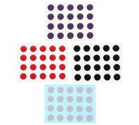 Veemoon 4Pcs Universal Mouse Skates Feet Replacement Stickers with White, Black, Red, and for Gaming and Office Mouse Pads