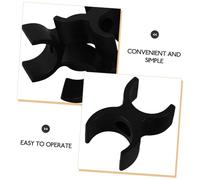 Veemoon 4Pcs Wheelchair Seat Rail Guides Support Blocks Replacement Accessories Pa Material Fit for Drive Wheelchair Quick Installation