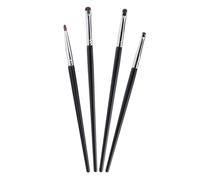 Veemoon 4Pcs Women Eyeliner Brush Set Fine Precision Eye Makeup Tools for Effortless Application and Outlines for Beginners and Professionals