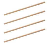 Veemoon 4pcs Wooden Mahjong Tile Racks Bamboo Pushers 42cm American Mahjong Game Accessories for Travel and Home Board Game Enthusiasts