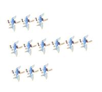 Veemoon 4sets Creative Crane Brooches for Clothing Elegant Suit Pins Unique Fashion Accessories for Parties and Travel Comfortable Badge Decor for Men and Women 3pcs*4