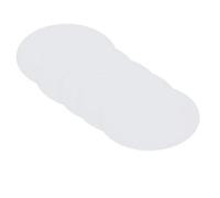 Veemoon 5 Pcs Oval Shape Cotton Oil Paint Canvas Board for Artists and Hobbyists, White Paper Board Easy to Carry Feature, Sturdy Oval Art Panel for Indoor DIY Painting and Sketching