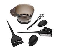 Veemoon 5-Piece Hair Dying Set Salon Hair Coloring Tools for Home and Use Includes Brushes and Bowls