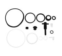 Veemoon 5 Ton Floor Jack Repair Kit Pump Seal, Seal, Dust Cover, Return Valve, Steel Ball for Vertical Vehicle Jack Maintenance Tools