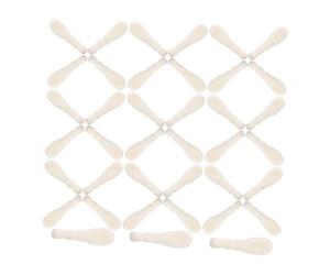 Veemoon 50 Pcs Lip Brush Heads with Soft Flocking Cotton Tips for Even Lip Gloss Application Makeup Brush Replacements for Artists and Home Use Comfortable and Easy to Replace