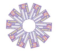 Veemoon 50 Sheets Behavior Punch Cards for Students Cartoon Incentive Reward Cards for Teachers Classroom Positive Behavior Tracking Easy to Use Punch System Versatile Motivation Tool for