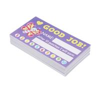Veemoon 50 Sheets Classroom Punch Cards for Behavior Reward Incentive Punch Cards for Teachers and Students Positive Reinforcement Tool with Cartoon Design and Interactive Reward System