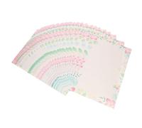 Veemoon 50 Sheets Vintage Writing Paper Thickened White Letter Paper for Traditional Love Letters Poems Calligraphy Practice Creative Stationery for Expressing Emotions and Special