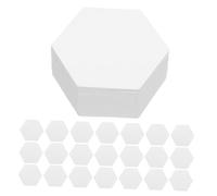 Veemoon 500Pcs Hexagon Quilting Paper Templates DIY Paper Piecing Tool for Patchwork Sewing Crafts Lightweight Portable Beginner Friendly Quilting Shapes for Sewing Supplies
