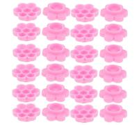 Veemoon 500pcs Lash Glue Cups for Eyelash Extension Supplies Disposable Volume Eyelash Glue Holder Cups Precise Dosing Accessory for Beauty Salon and Home Use