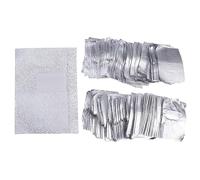 Veemoon 500pcs Nail Foil Wraps for Gel Nail Polish Remover Non Liquid Soak Off Aluminum Foil with Cotton Pads for Manicures Salon Use Travel Friendly