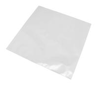 Veemoon 50Pcs 7-Inch Vinyl Record Sleeves Flat Top No Seal Thickened Widened Plastic Record Protectors for Vinyl Storage and Media Organization