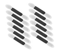 Veemoon 50pcs Double Ended Eyeshadow Brush Dual Sized Sponge Applicators for Precise Eye Makeup Travel Friendly Disposable Cosmetic Tool for Womens Eye Shadow Application