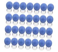 Veemoon 50pcs Facial Cupping Device Small Vacuum Suction Cups for Face Massage Tool Skin Firming and Contouring with Smooth Edges Tight Seal Easy Fireless Use