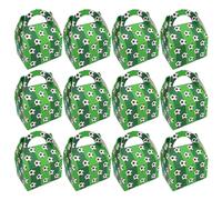 Veemoon 50Pcs Football Candy Boxes Sports Themed Party Favors for Birthdays Unique Treat Packaging for Weddings Showers and Celebrations