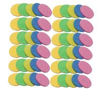 Veemoon 50pcs Makeup Remover Cotton Facial Sponge Reusable Exfoliating Sponge for Face Cleansing and Makeup Removal