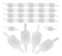 Veemoon 50pcs Mini Black Self-lock Micro Push Button Switch 2-pin On-off Control for Flashlight and Wall Outlet Industrial Use