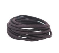 Veemoon 50pcs Ponytail Holder Hair Ties Rope Nylon High Elasticity Hold Ponytails Tight Repeated Use for Adults Doing Sports